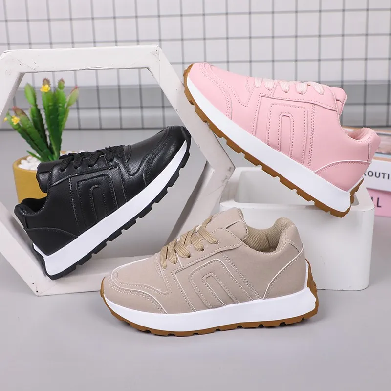 

Chunky Sneakers Men Women Running Shoes Fashion Casual Cow Suede Fabric Breathable Height Increased Flat Platform Board Shoe