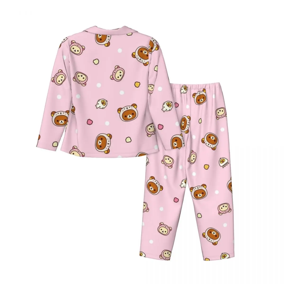 Rilakkuma Women Pajamas 2 Pieces Set Loungewear pyjama pour femme