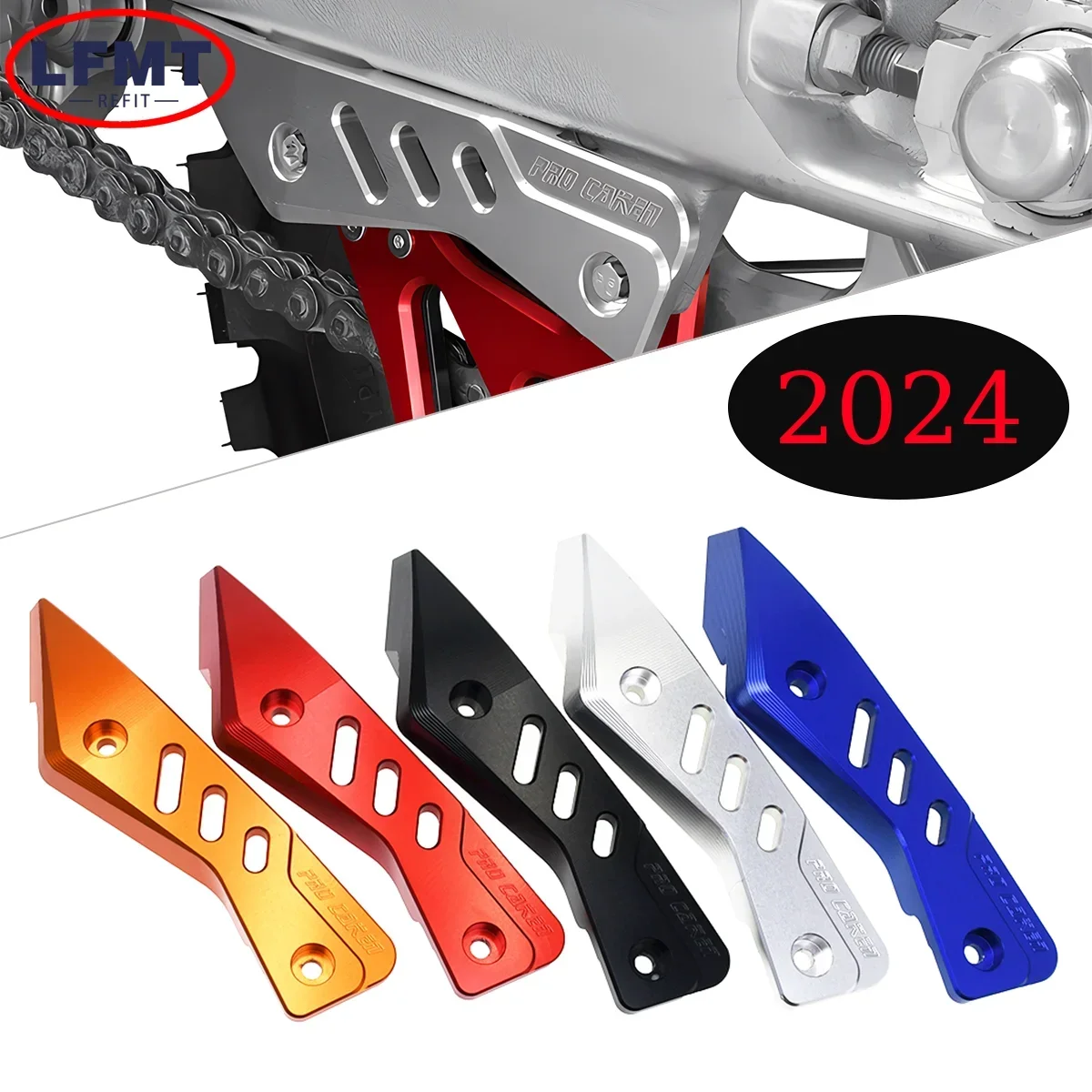 Motorcycle New 2024 Swingarm Swing Arm Protector For KTM 125-500 SX/SXF/XC/XC-F/EXC/EXC-F/XCW Husqvarna TC/FC/TE/TE i/FE/TX/FX