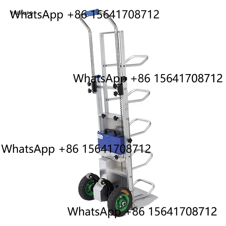 

Peiqi Stairs Climbing Trolley Electric Barreled Water Handling Tool Trailer Dolly Tow Electric Electric Dolly Trolley