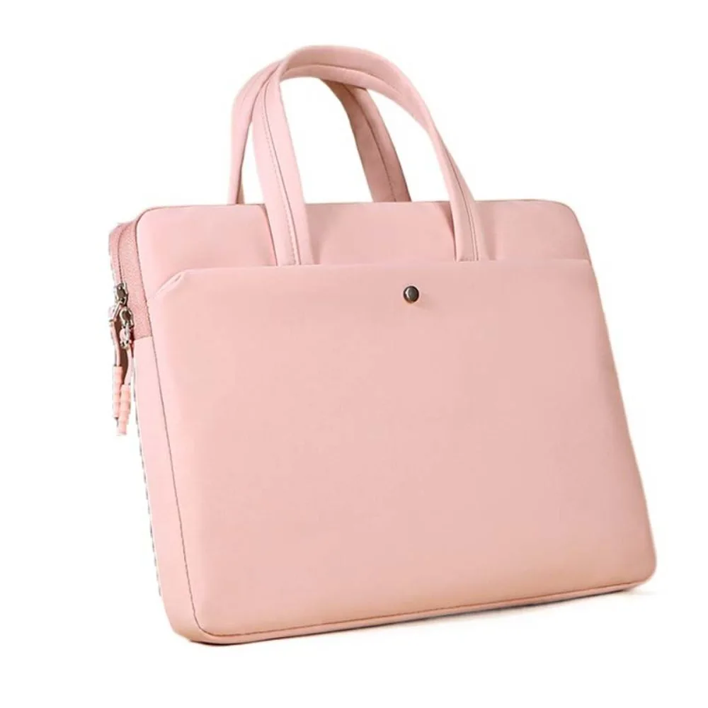 

With Handle Portable Laptop Bags Lightweight Ultra Thin Laptop Case Multi-Layer Soft Material Notebook Sleeve Business Briefcase