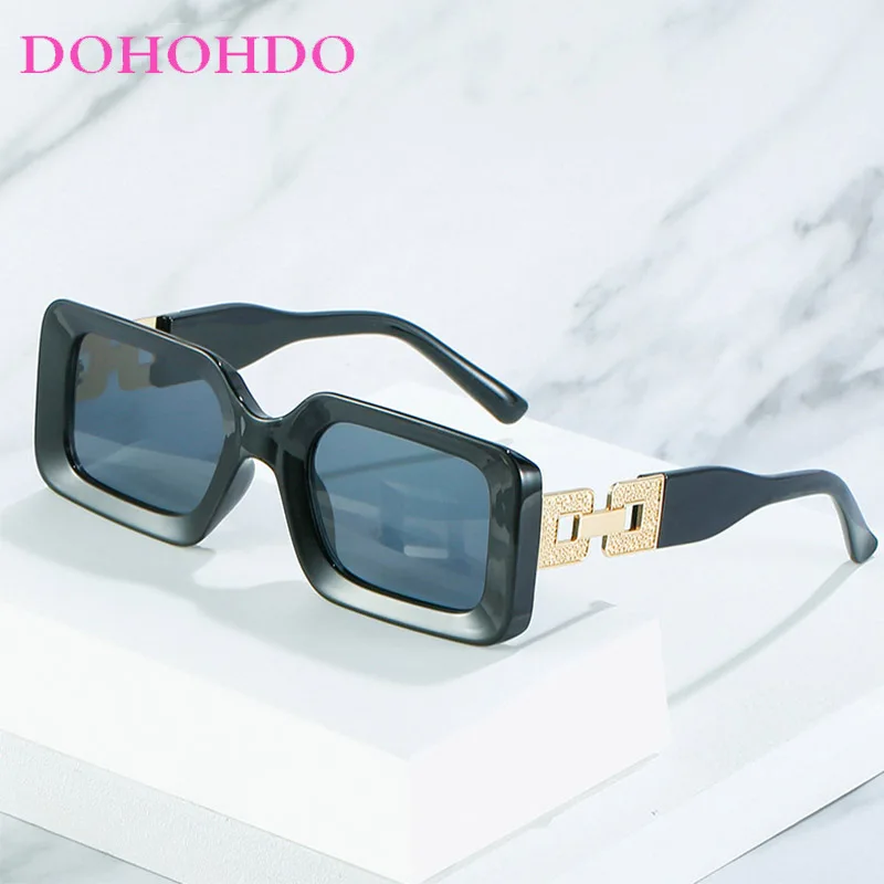 

2025 New Fashion Luxury Brand Design Sunglasses Women Men Rectangle Street Photography Sun Glasses Lentes De Sol Hombre UV400