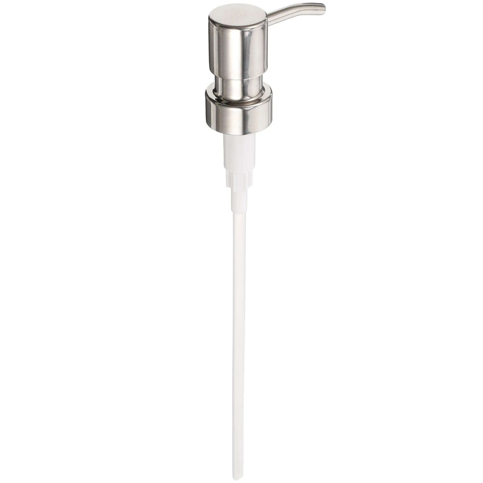 

Dispenser Pump 28mm Thread Size Stainless Steel Lotion Pump Rustproof Durable Fits Most Bottles Sprayer Soap Elegant Long