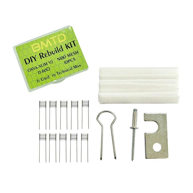 

OHJK DIY Ремонтный комплект RBK для OXVA Xlim A1 Mesh 0,8 1,2 Ом катушки для дома diy