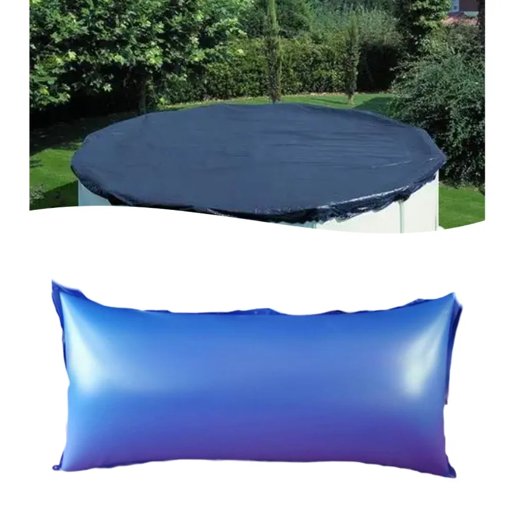 

3 9x7 9FT Inflatable Pillow for Pools Made from 0 3mm Thick PVC to Reduce Water and Debris Accumulation on Pool Surfaces