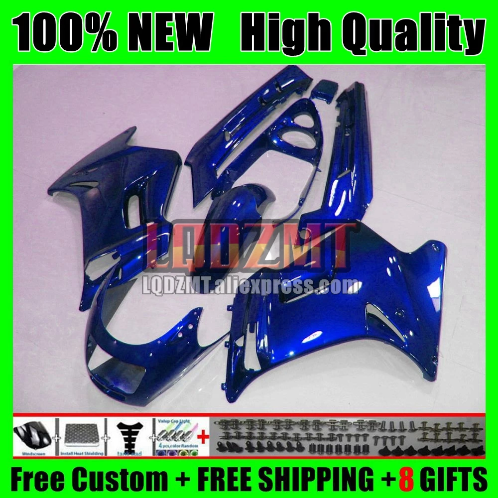 Body Kit For KAWASAKI NINJA ZZR-250 90-99 84No.151 ZZR 250 CC ZZR250 1990 1991 1992 1993 1994 Metal Blue 95 96 97 98 99 Fairing