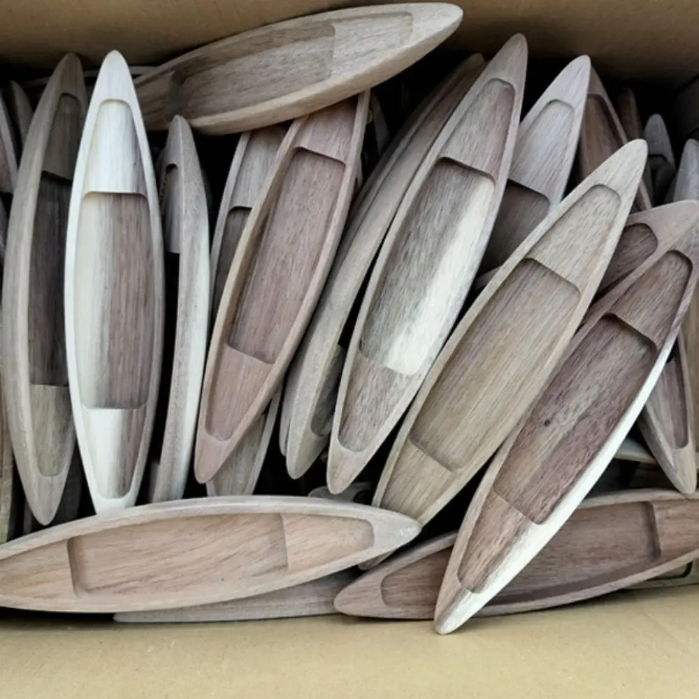 

Ocean Landscape Wooden Boat Model Mini Canoe Handcrafts Fishing Boat Decor Lightweight Vintage Decor Boat Model Ornaments