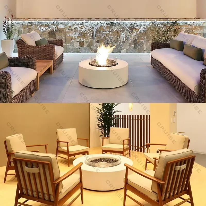 900mm Square Outdoor Fire Pit Table Freestanding Wood Burning Firepit for Backyard Patio Garden BBQ Stove Heater