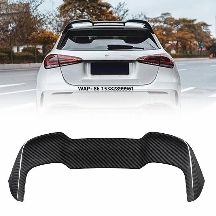 

Dry Carbon Fiber Auto Parts Car Accessories W177 A45 A45s Spoiler Rear Trunk Roof Wing for A45 Rear Spoiler