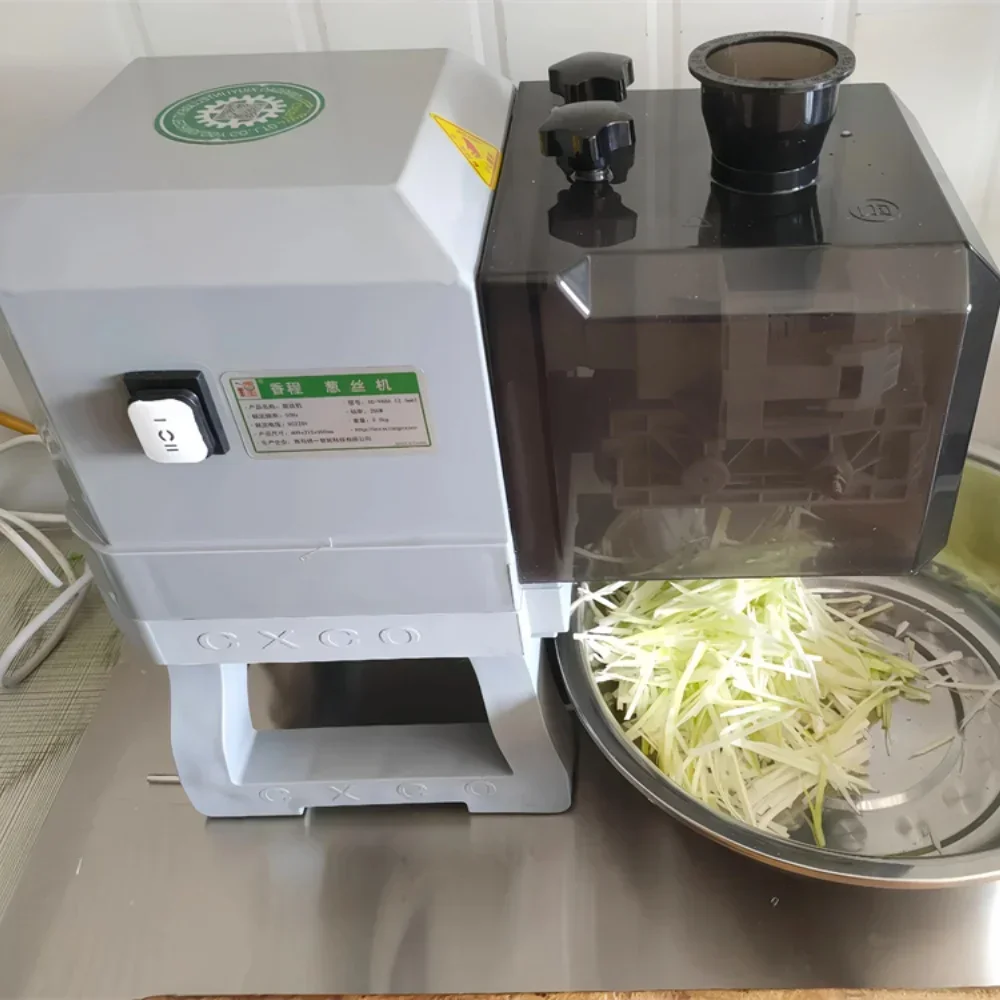 

Electric Small Green Onion Cutter Shredding Machine Spring Commercial Scallion Shredder Cutting Machine