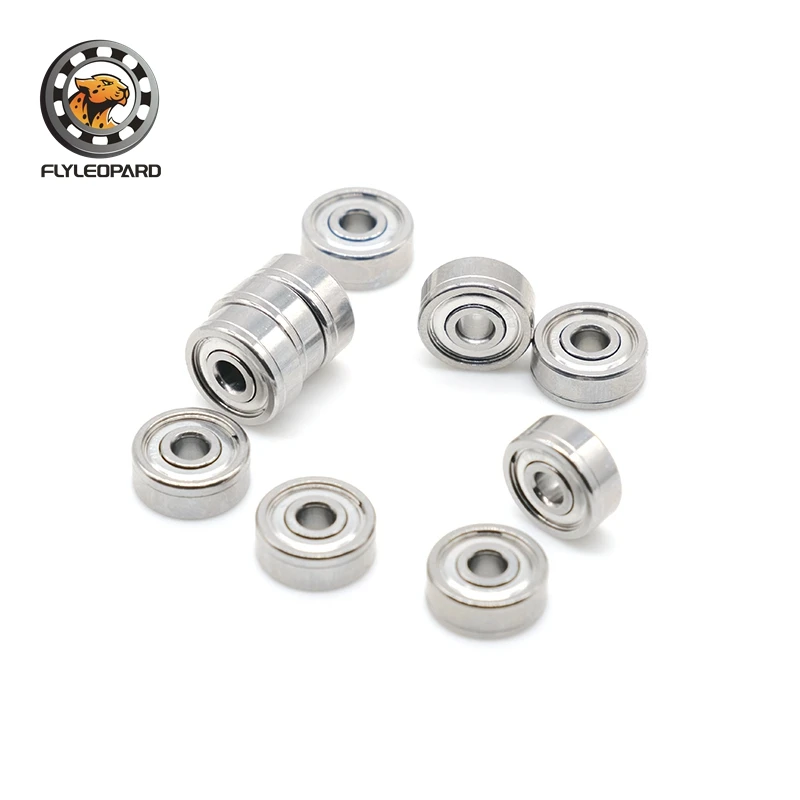 10Pcs 623ZZ 1030 3X10X4 mm ABEC-9  Miniature 623-2Z Ball Bearings 623 ZZ EMQ Z3V3 Quality