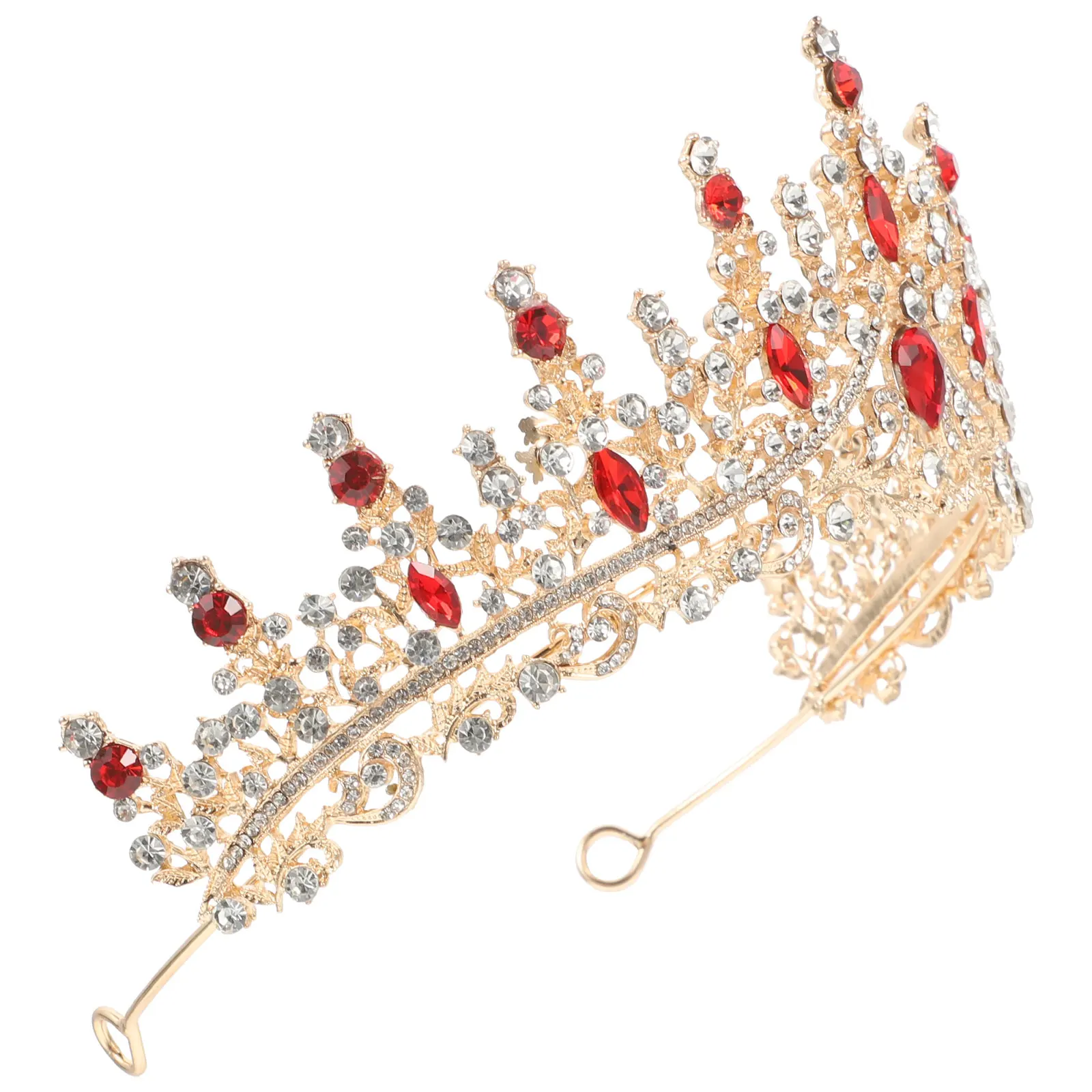 

Rhinestone Crown Bridal Headpiece Hair Wedding Headdress Headpieces for Bride Tiaras The