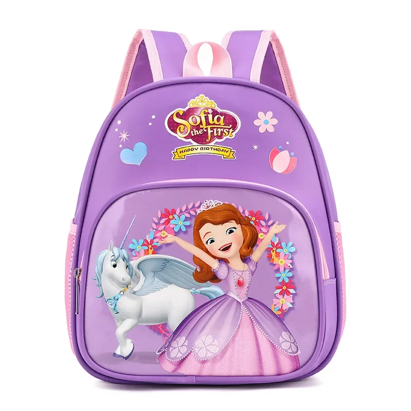 Disney Princess Elsa Spiderman Backpacks Student School Bag Cute Cartoon 3d Stereo Kindergarten Backpack Children\'s Travel Bag