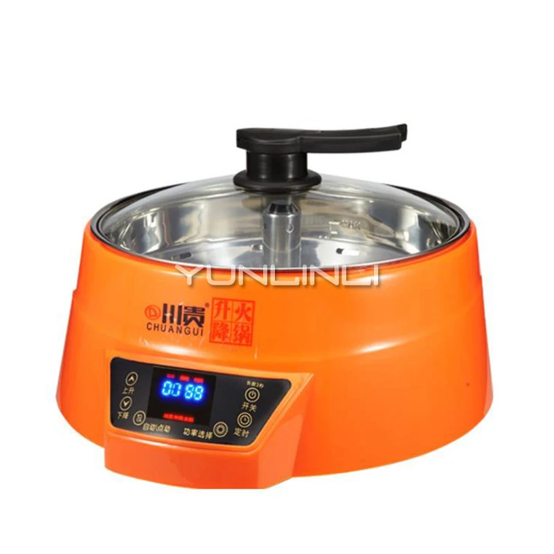 Многофункциональная электрическая плита 5л, бытовая электрическая паровая печь, электрическая кастрюля из нержавеющей стали