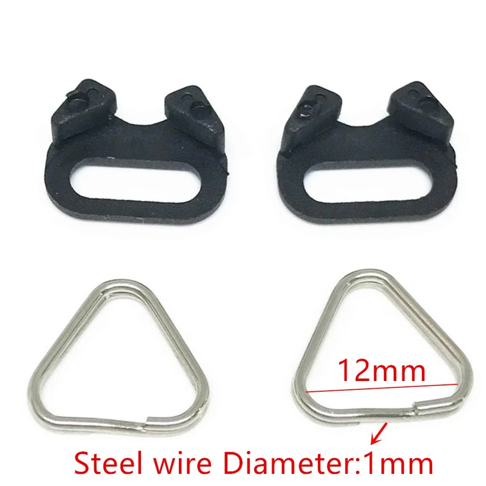 50PCS Belt Hook Camera Shoulder Strap Split Triangle Ring Replacement for Fujifilm Lecia Nikon Canon Sony Olympus Pentax Panason