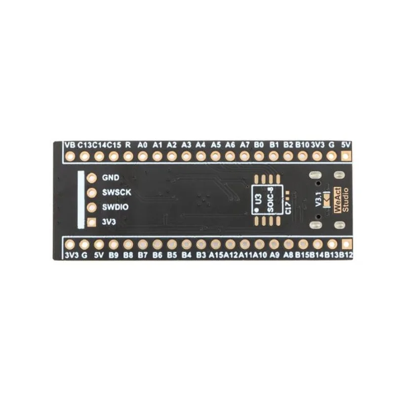 STM32F411CEU6 STM32F4 Core Small System Learning Development Board PCB Module Type-C USART IIC SPI USBFS 3.3-5V