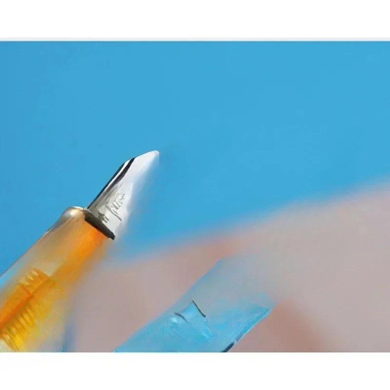 MAJOHN Final Craftsman S8 Fully Transparent Injection Molding Lightweight Edition Pen Adult Student Writing Practice Pen Ink Pen