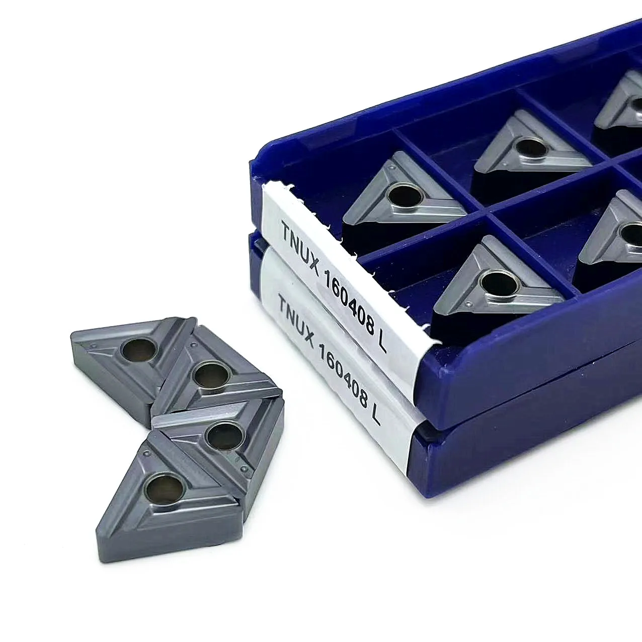 10pcs TNUX160404L NN LT10 Original External Turning Inserts TNUX160408 L 08R Quality Lathe Cutter Hard Alloy Blade Turning Tool