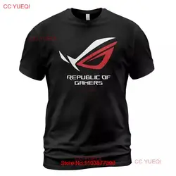 New T Shirt ASUS ROG Republic of Gamers Logo USA Funny All Size long or short sleeves