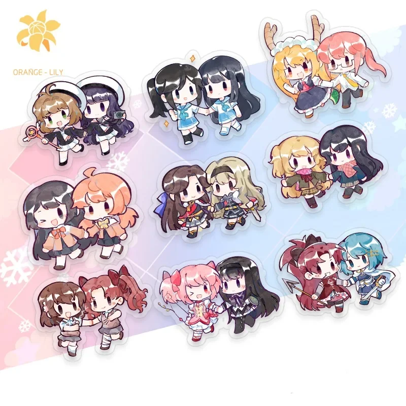 Citrus KeyChain Men Anime Revue Starlight Key Chain Women Acrylic Cosplay Japan Key Ring Pendant Kids Friends Gift Eventually