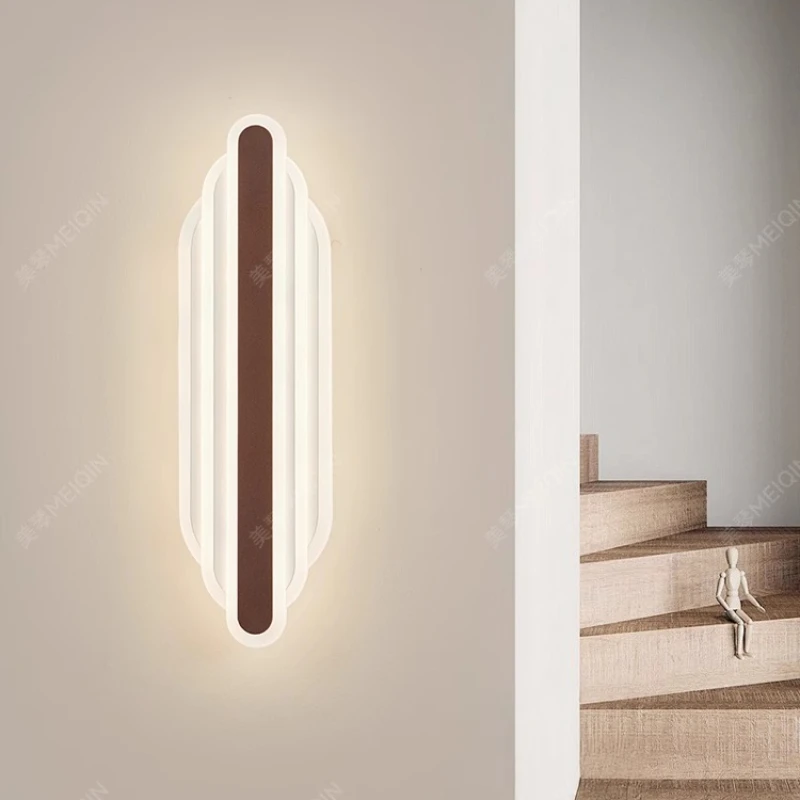 

Nordic Minimalist Led Wall Lamp Acrylic for Living Room Bedroom Corridor Wall Light Home Decor Indoor Lighting Luster Fixture