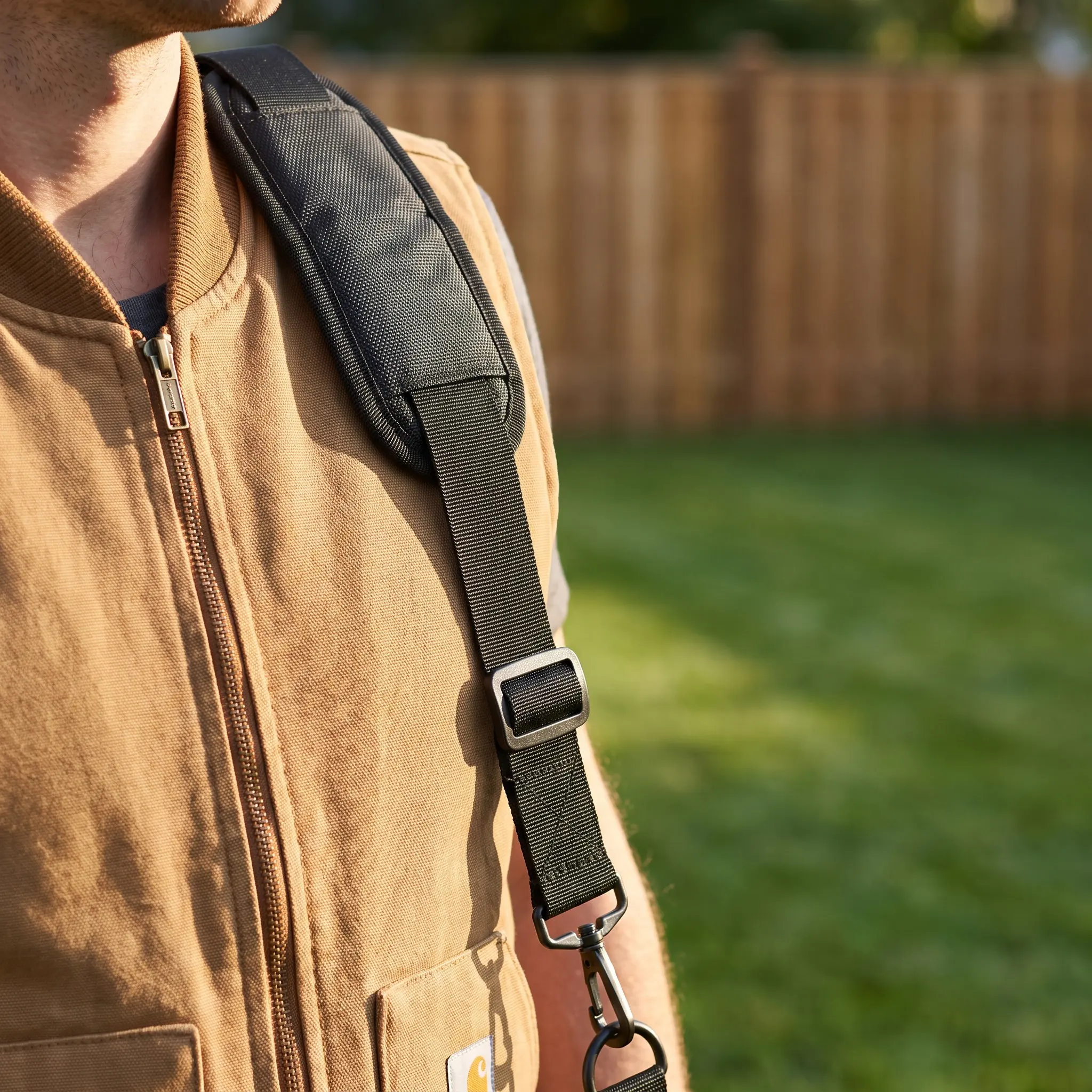 1Pcs Lawn Mower Shoulder Strap Premium Heavy-Duty Grass Cutter Belt Flexible Widened Design for Brush Cutter Trimmer