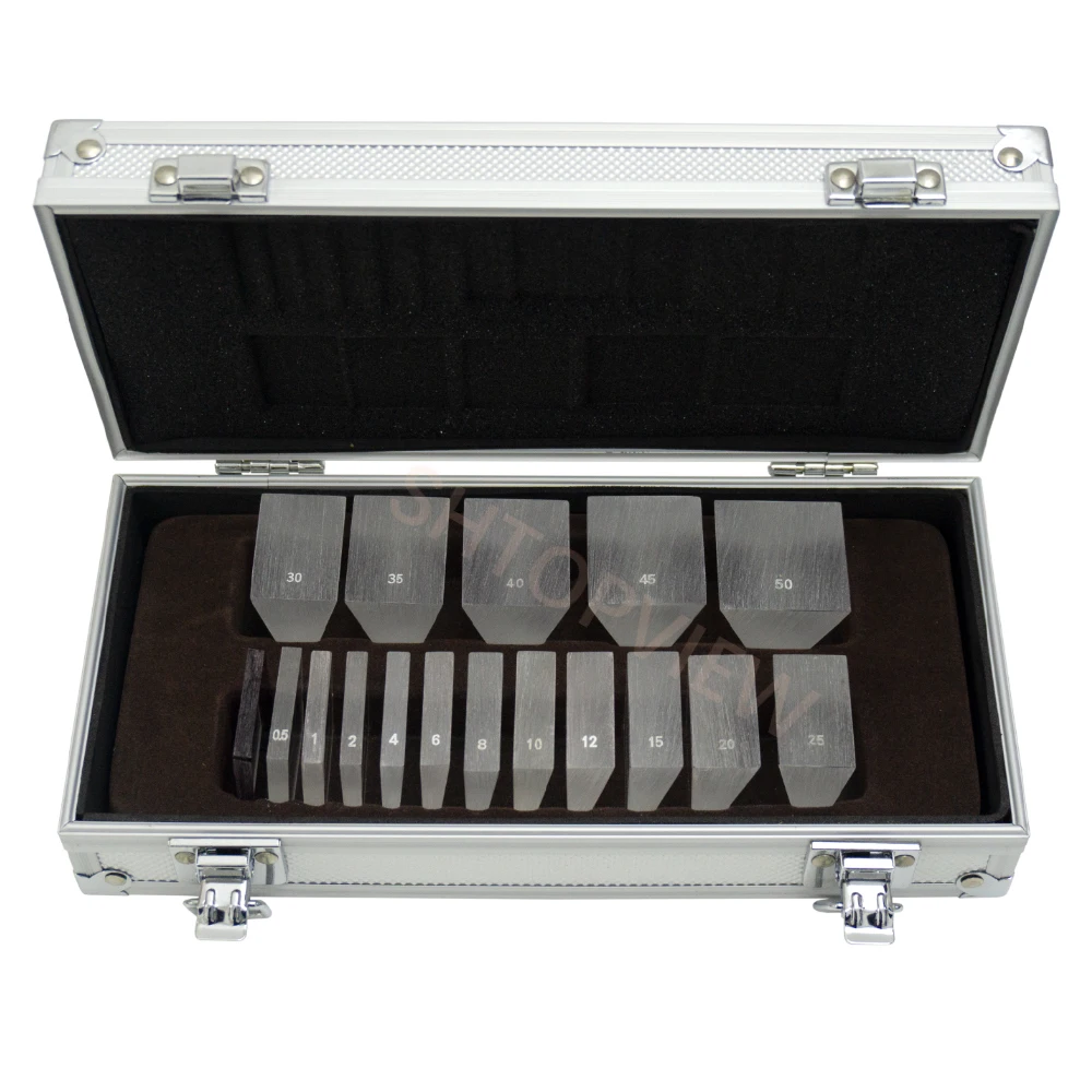 

Высокое качество LS-16 блок-призма оптические инструменты Китай 22 сетки офтальмологическая акриловая призма алюминиевый корпус 1 год гарантии