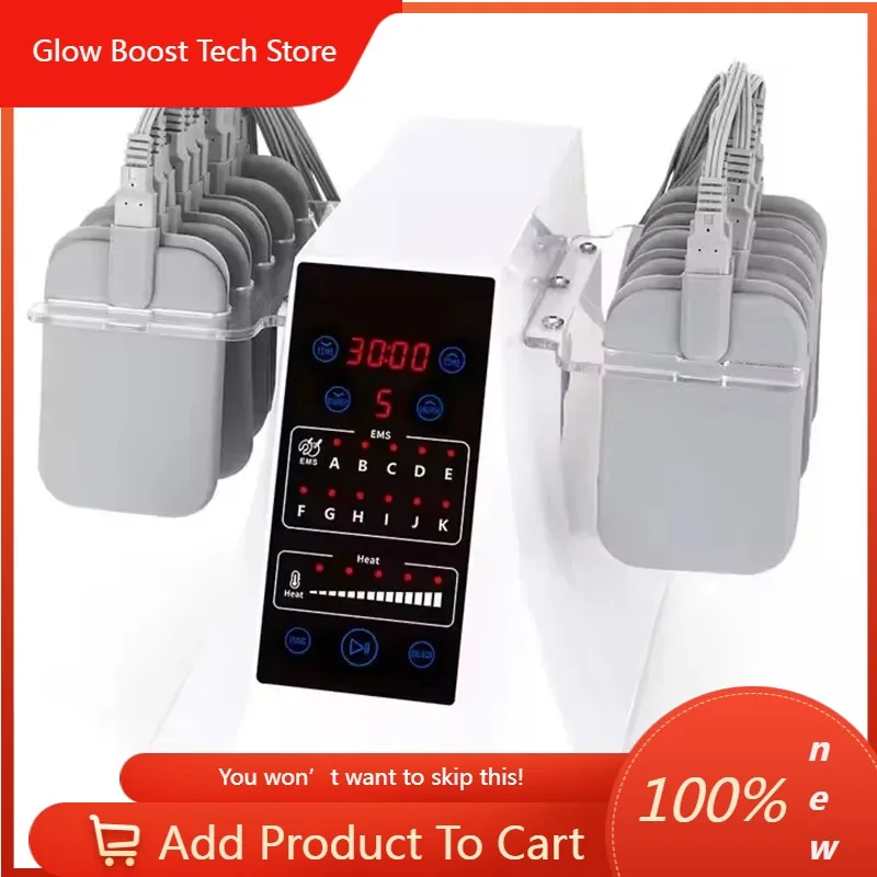 

Электростимулятор мышц NYEMS для похудения, электрический массажер, русские волны, электростимуляция для фитнеса и коррекции фигуры