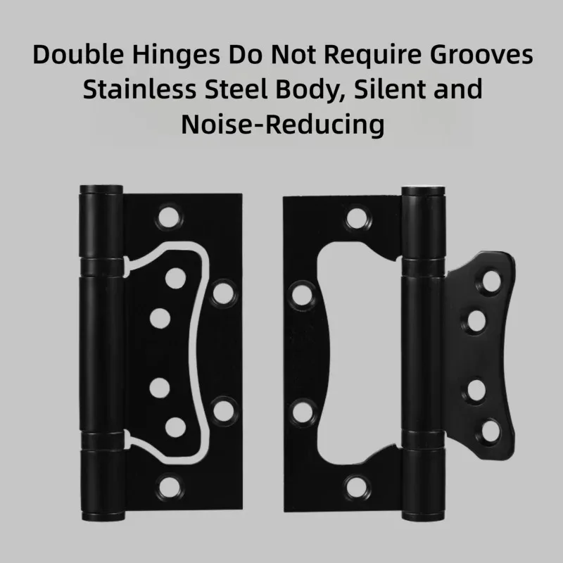 

Дверные и оконные петли Mother-in-child, врезные дверные петли, не требуют врезки и не различают между левой и правой сторонами.