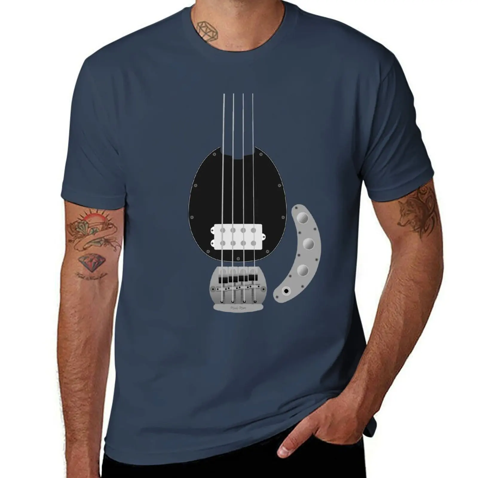 

Stingray Bass T-Shirt anime t shirts for man men t shirt cotton 100% man t shirt cotton high quality T-Shirt