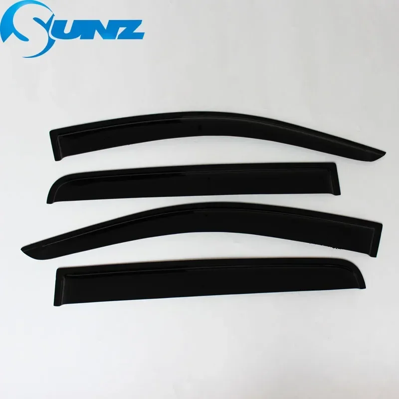 Window Deflector For Ford Ranger XLT 2012 2013 2014 2015 2016 2017 2018 2019 2020 2021 Sun Rain Guards Door Visor Weathershield