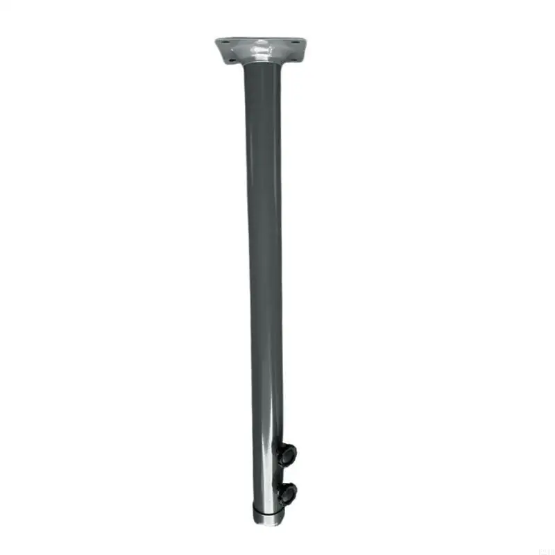 Upgrades Outdoor Patios Umbrella Stand Base Heavy Duty Iron Parasols Holder Banana Umbrella Foot Tube for Deck Stability 