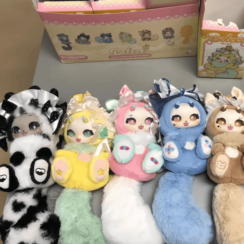 

Genuine Boboco Sweetheart Party Blind Box Series Anime Figure Kawaii Plush Model Doll Toy Room Desktop Decoration Birthday Toy