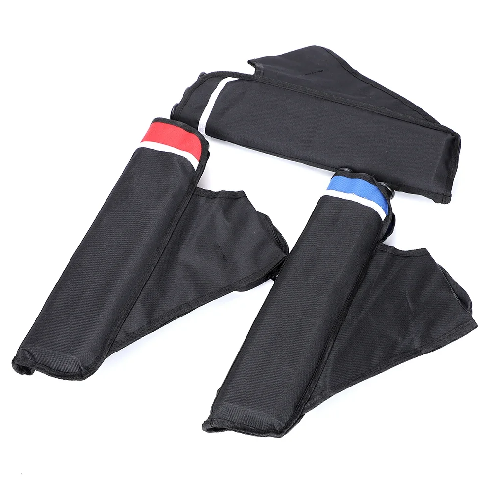 حقيبة جعبة الرماية القابلة للتعديل، حزام قماش أكسفورد، سهام جعبة السهم، ملحقات الصيد، 3 أنابيب