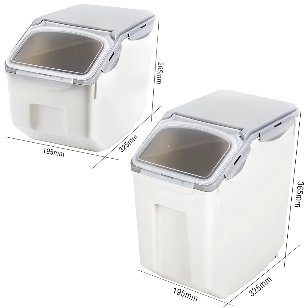 Dog Food Sealed Barrel Storage Bucket Cat Food Can Moisture-Proof Storage Box Cat Pet Food Box Grain Bucket