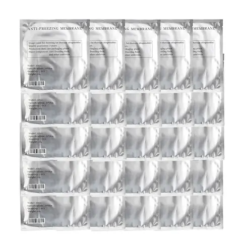 Cryolipolysis 지방 냉동 기계 체중 감소 바디 슬림 패드 안티 셀룰 라이트 뷰티를위한 60G 부동액 멤브레인 슬리밍 패치