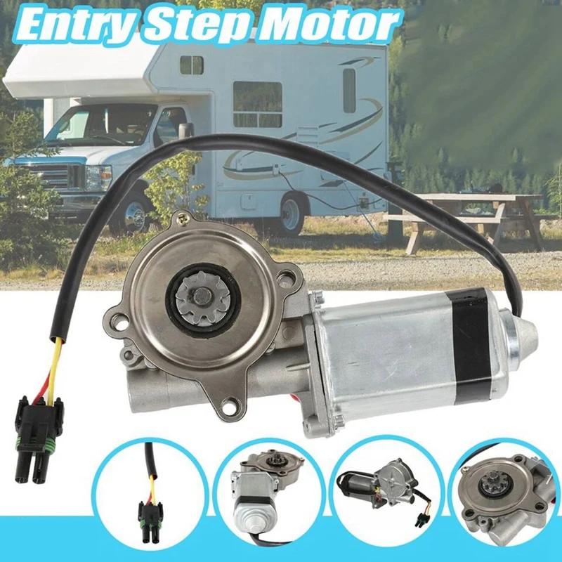 For Kwikee 1820124 RV Coach Heavy Electric Entry Step Motor Lippert 300-1406 369506 301695 SP1636669 380073 Parts