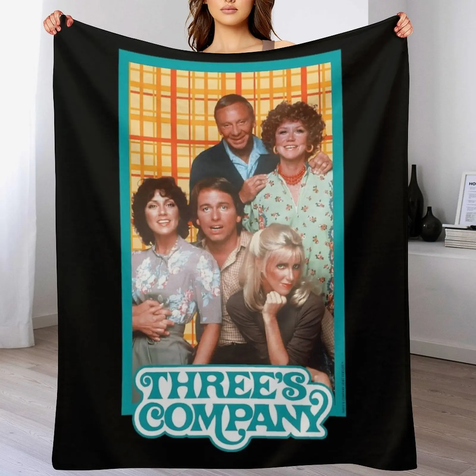 

So 80s Vintage Movie Throw Blanket Compact Warm Blanket for Car Road Trip