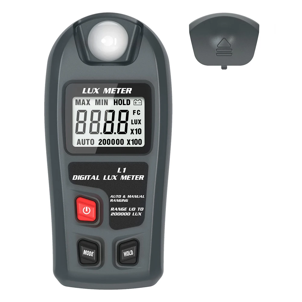 Professional Grade Digital Light Meter Offering Accurate Readings with Quick Response Time of Two Times per Second