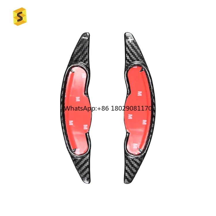 

Carbon Fiber Car Interior Accsori Steering Wheel Extension Paddle Shifter For MINI F54 F55 F56 F57 F60