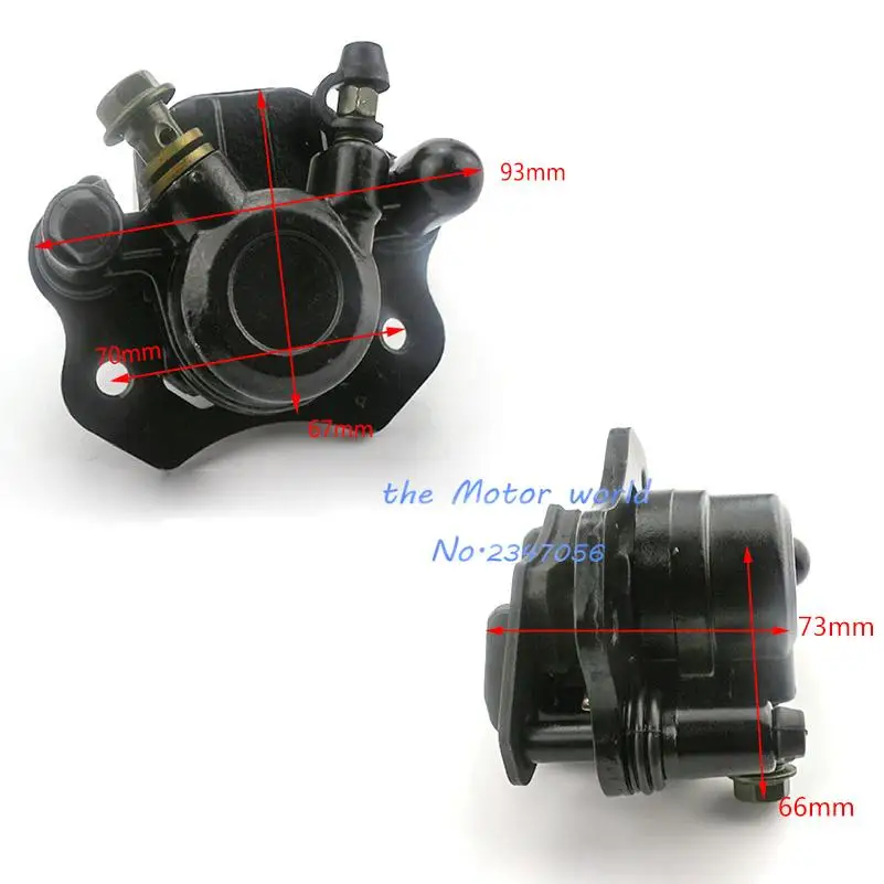 ATV tylne hamulce tarczowe zaciski zacisk dolna pompa dla 50cc 70cc 90cc 110cc 125cc 150cc Quad zacisk głównego cylindra — zdjęcie 3