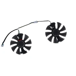 Graphics Card Fan,Video VGA GPU Cooling Cooler For VEINEDA RX580 RX 580 8GB 256Bit 2048SP,2Pcs/Set,GA91S2H