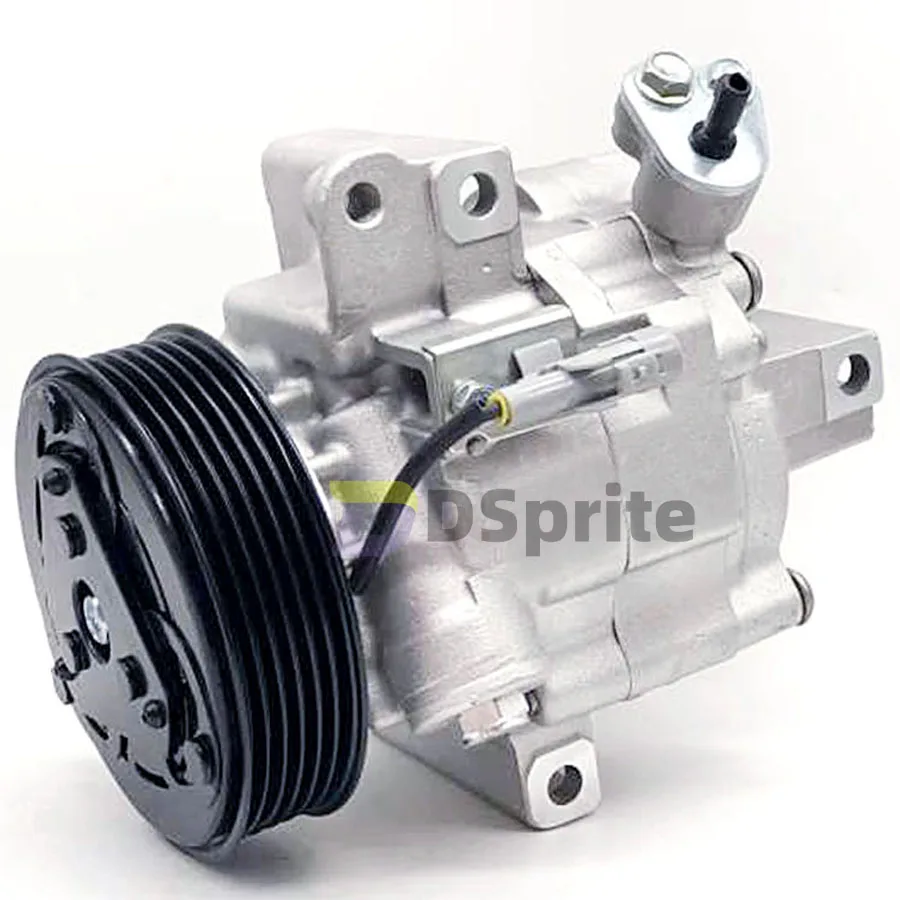 DKV06R Auto AC Compressor For Peugeot 107 Citroen C1 Toyota Aygo  6453.RJ 6453RJ 6453 RJ 883100H010 88310 0H010 88310-0H010