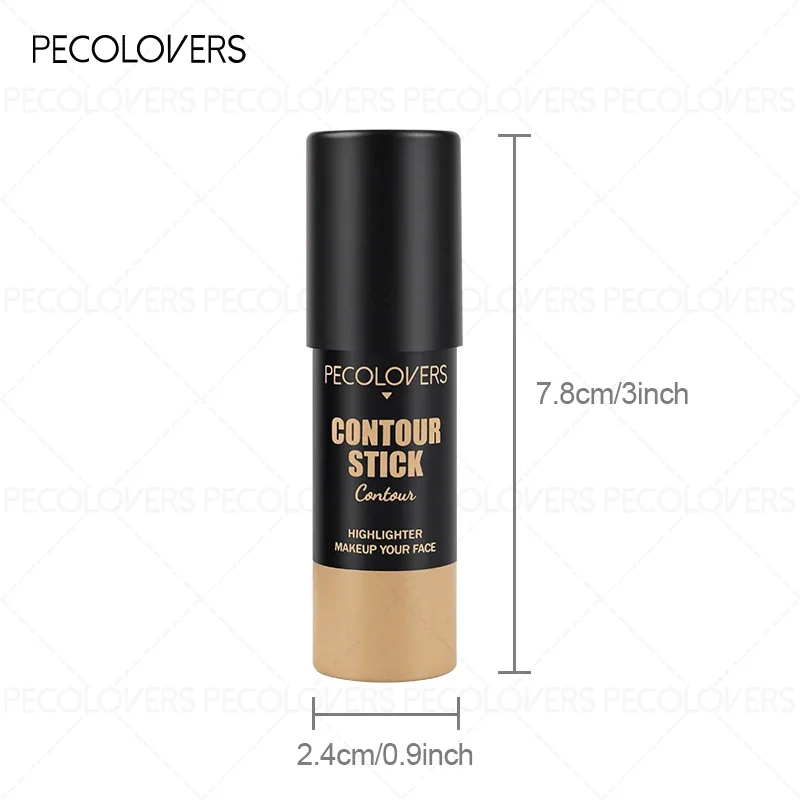1PC Cream Contour/Foundation Stick - Non-Greasy, Water-Resistant, Easy To Sculpt Contours
