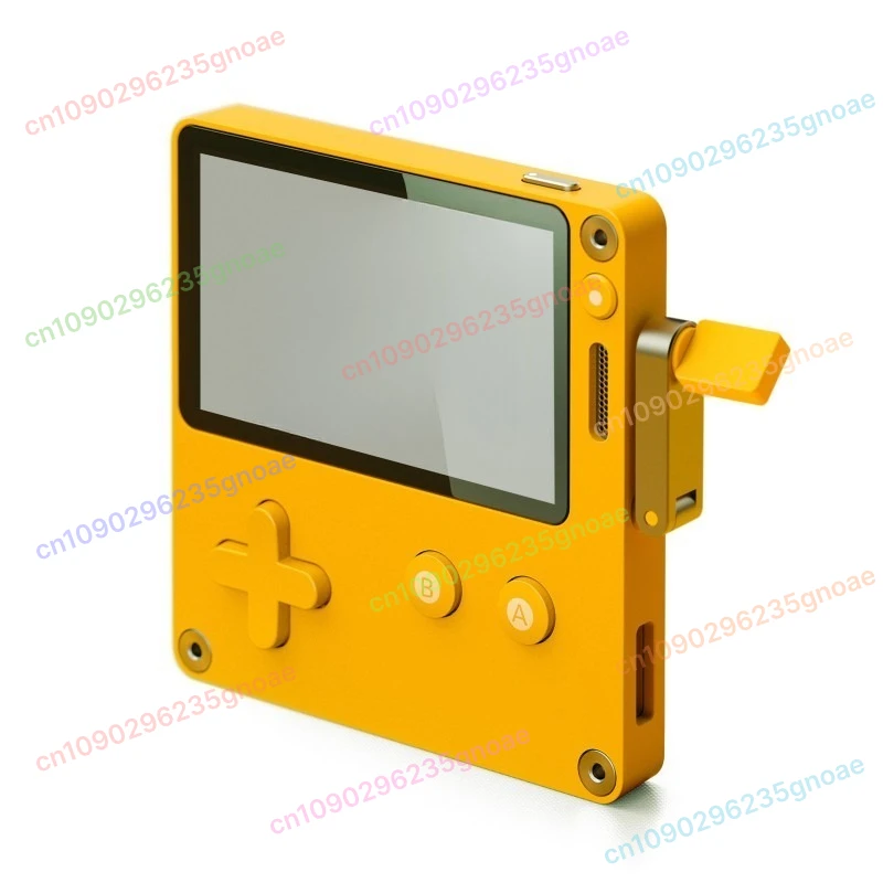 

Игровая консоль в стиле ретро с рукояткой, портативный мини-портативный игровой плеер с экраном и креативной динамо-машиной