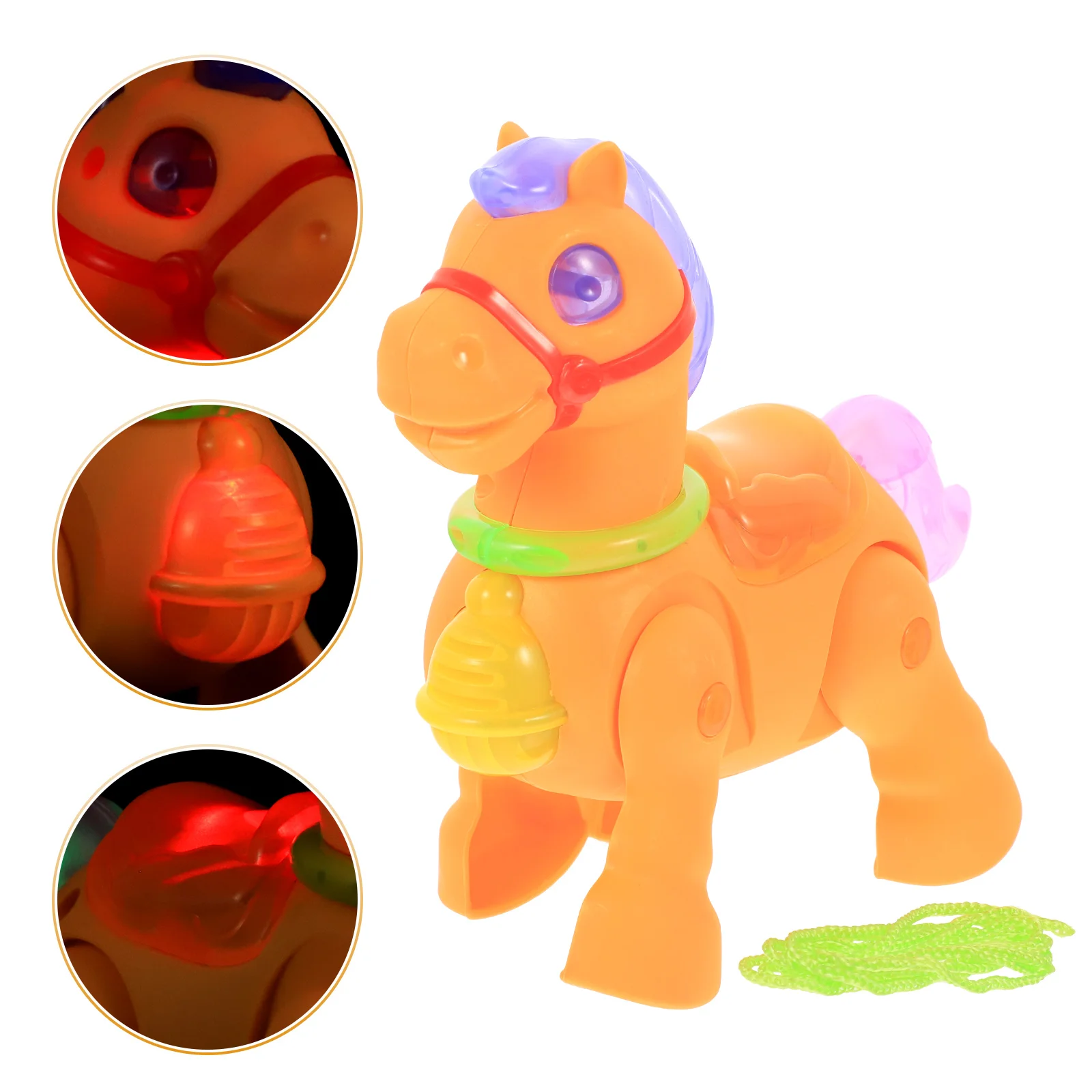 

Toy Electric Walking Toddler Toys for Boys Motor Skills Toddlers 1-3 Educational Horse Girls