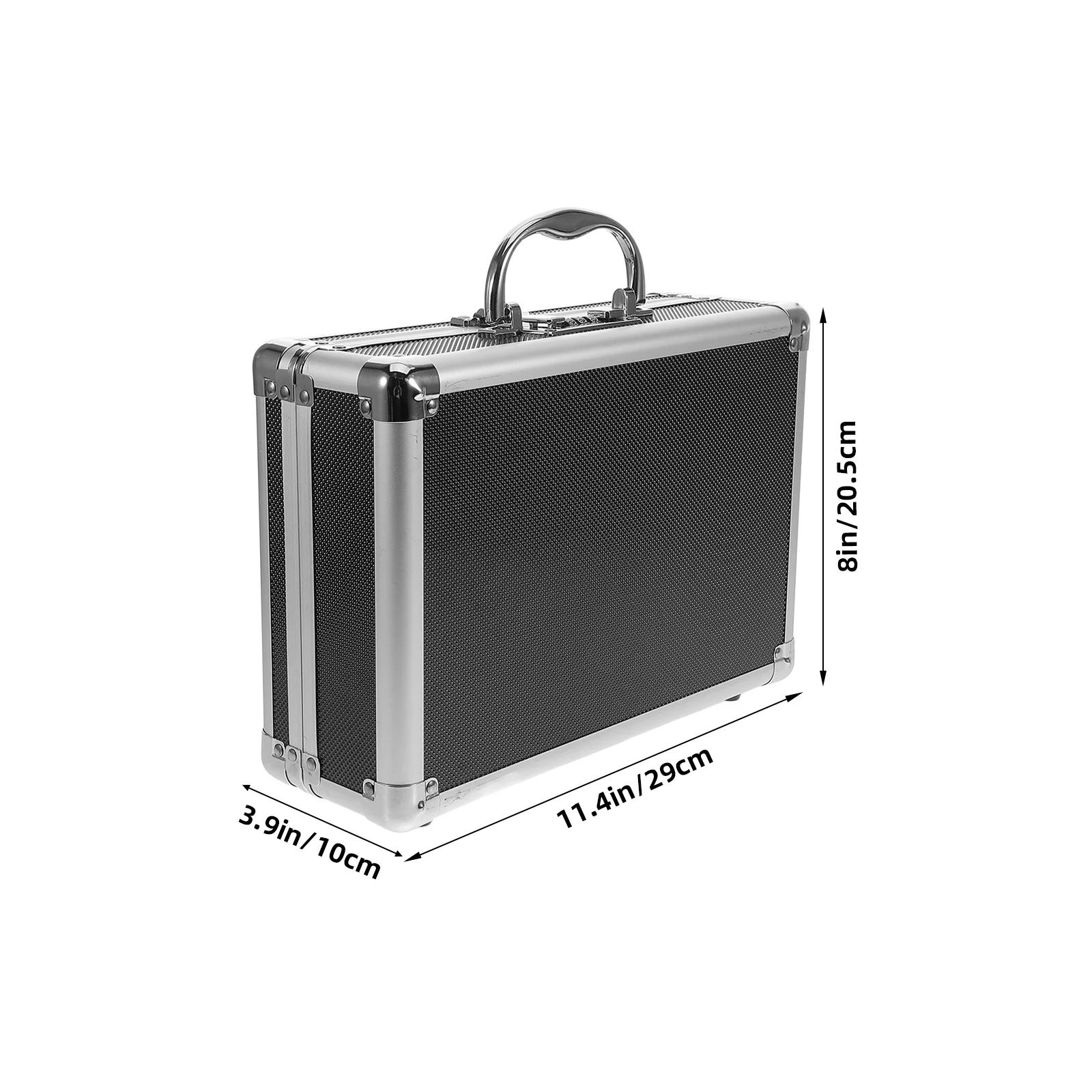 Aluminum Alloy Toolbox Multifunctional Large Capacity Storage Case Portable Handle Tool Organizer For Home Diy Craft