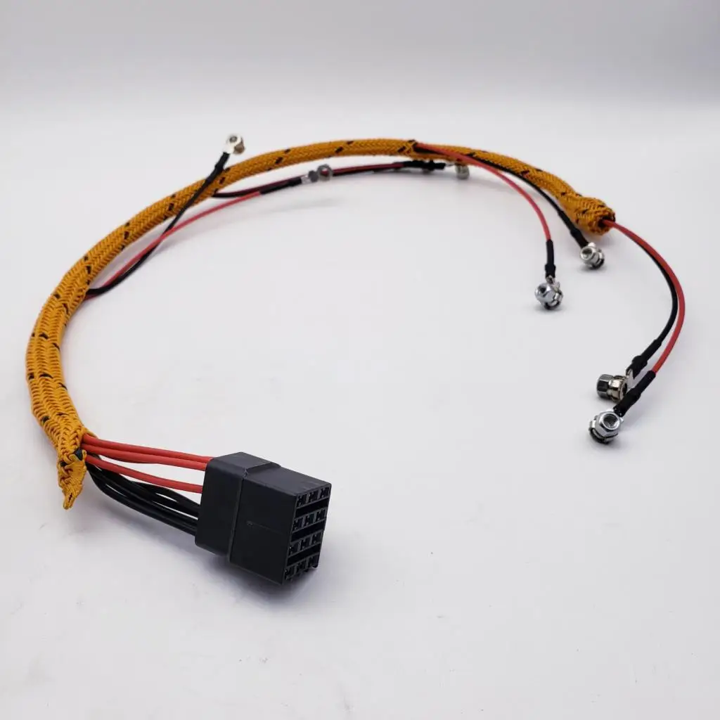 Excavator accessories for CAT 313D 315D C4.2 engine fuel injector harness