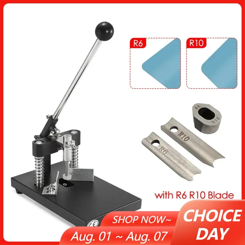 Corner Rounder R6 R10 Corner Die Manual Die-Cut Machines Cutting Fillet Machine Paper Holding Printing Packaging Cutter Machine