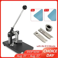 Corner Rounder R6 R10 Corner Die Manual Die-Cut Machines Cutting Fillet Machine Paper Holding Printing Packaging Cutter Machine